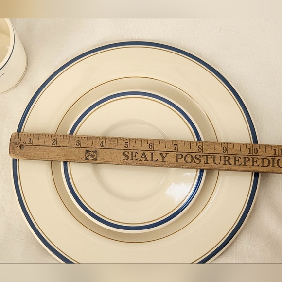 Pfaltzgraff Star Trek VI USS Enterprise 3 Piece China Buffet Set Vintage 90s 199 - Picture 12 of 12